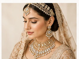 Fine jewellery bridal look