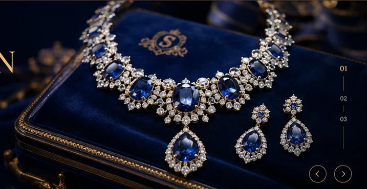 Sapphire high jewellery